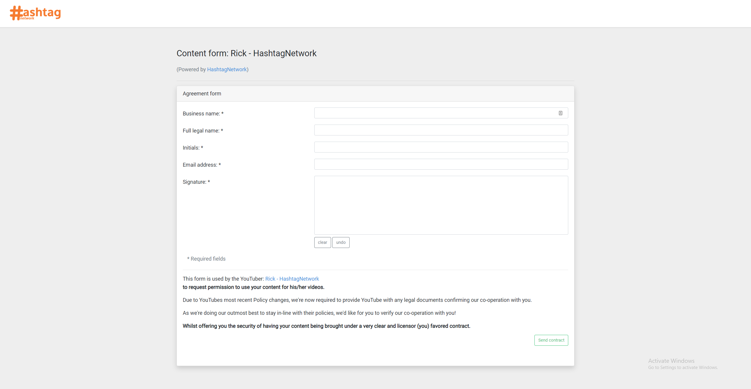 HashtagLicensing Content Submission Form