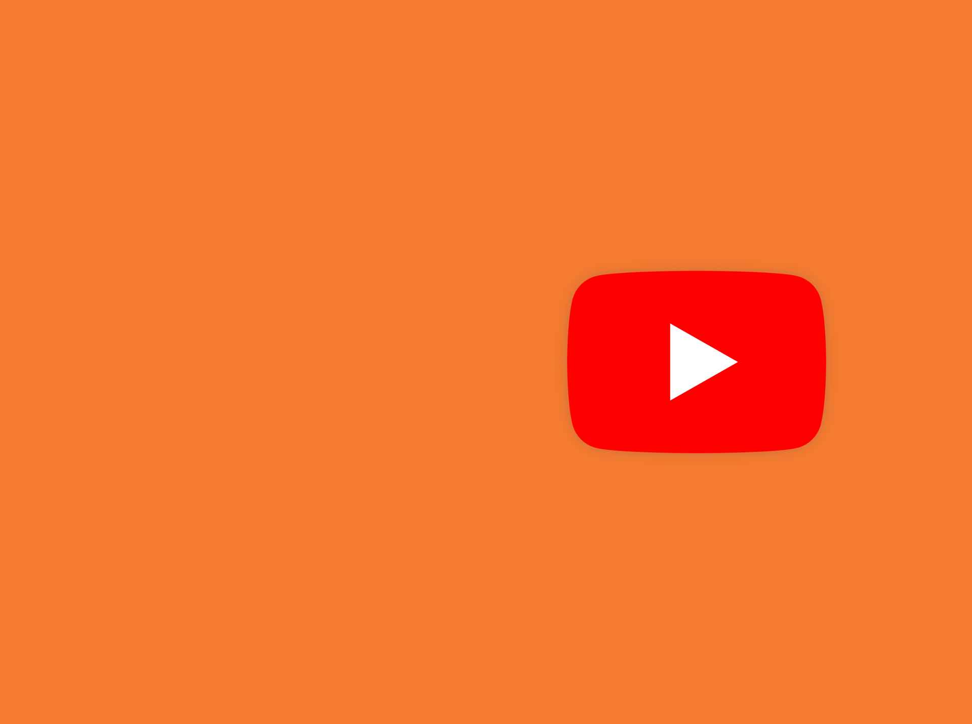 YouTube Play Button background